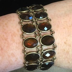 Gorgeous antiqued Lia Sophia bracelet